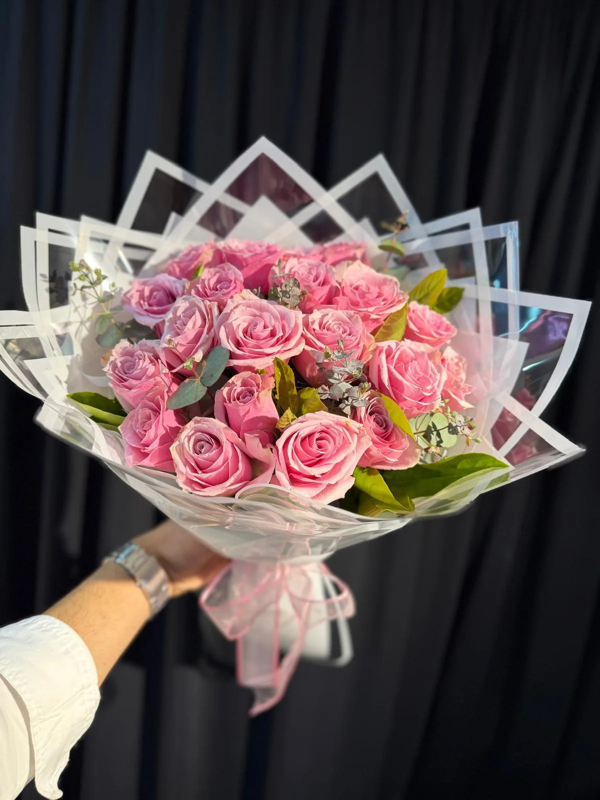 Pembe Masal Butik Gül Buketi, gül buketi, Butik Çiçekçim
